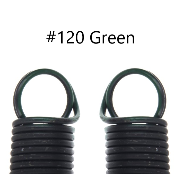Garage Door Extension Springs (27” x 48”) For 8’ High Doors S-Hook Ends, Pair