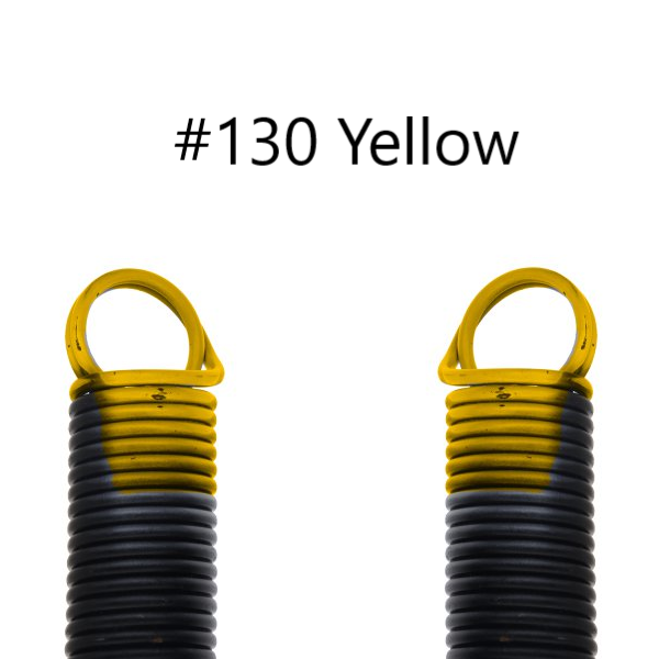 Garage Door Extension Springs (27” x 48”) For 8’ High Doors S-Hook Ends, Pair