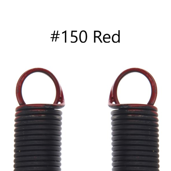 Garage Door Extension Springs (25” x 42”) For 7’ High Doors (S-Hooks), Pair