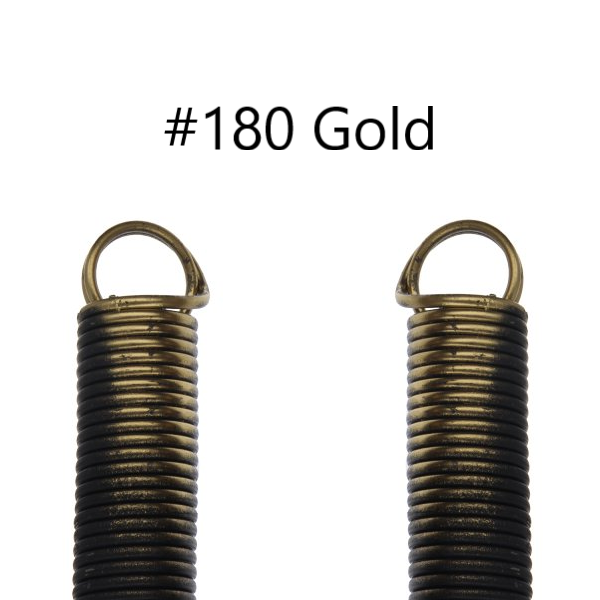 Garage Door Extension Springs (25” x 42”) For 7’ High Doors (S-Hooks), Pair