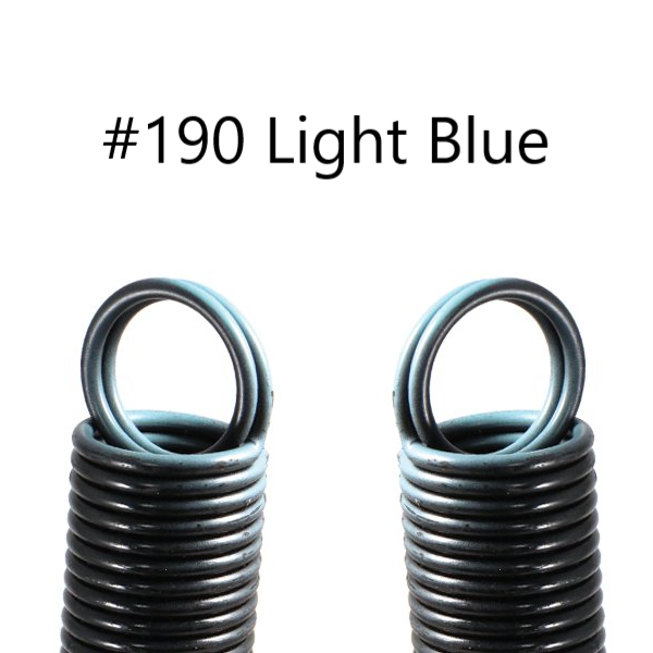 Garage Door Extension Springs (25” x 42”) For 7’ High Doors (S-Hooks), Pair