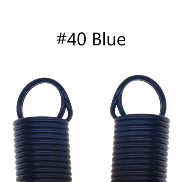 Garage Door Extension Springs (25” x 42”) For 7’ High Doors (S-Hooks), Pair