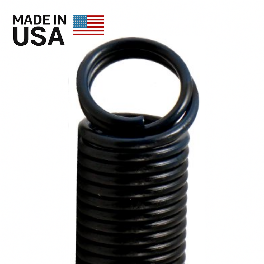 Garage Door Extension Springs (25” x 42”) For 7’ High Doors (S-Hooks), Pair