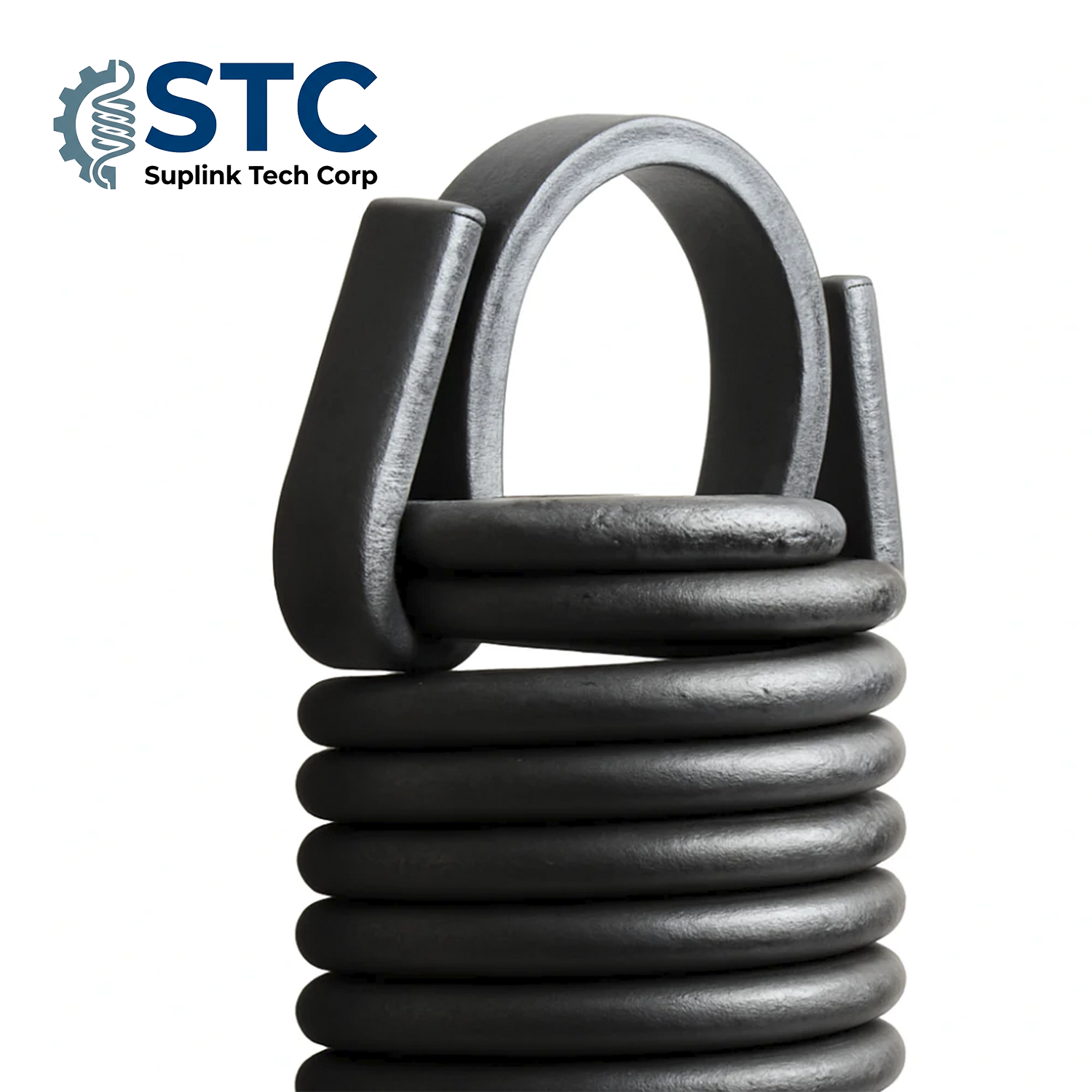 Garage Door Extension Springs with Clipped Ends (25” x 42”) — for 7’ Doors., Pair