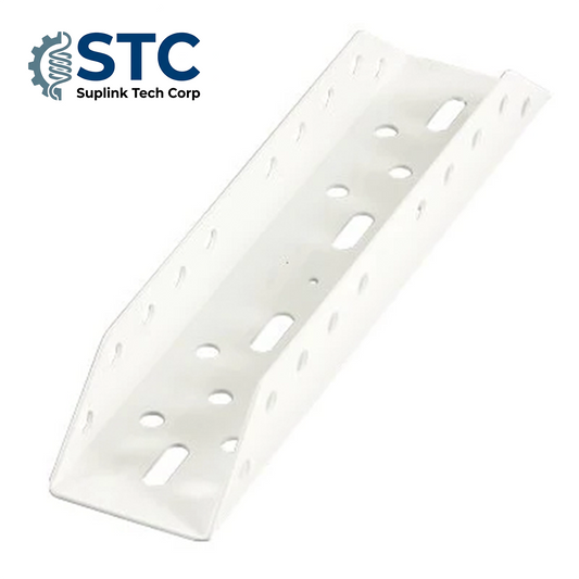 T-Rail Mounting Bracket White For LiftMaster / Chamberlain / Craftsman T-Rail Openers —