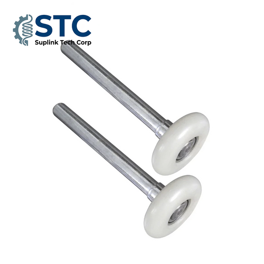 Garage Door Nylon Rollers — 2" (11-Ball) – Bag of 10 – 4" or 7" Stem Options