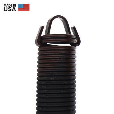Garage Door Extension Springs with Clipped Ends (25” x 42”) — for 7’ Doors., Pair
