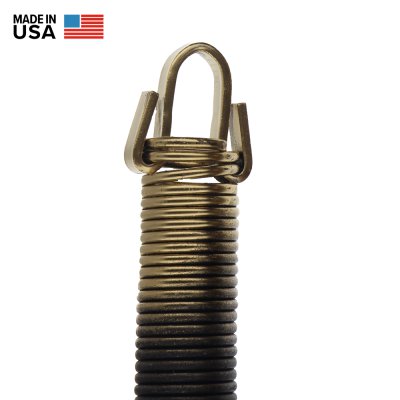 Garage Door Extension Springs with Clipped Ends (25” x 42”) — for 7’ Doors., Pair