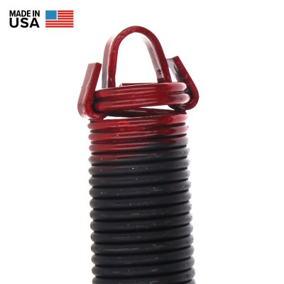 Garage Door Extension Springs with Clipped Ends (25” x 42”) — for 7’ Doors., Pair