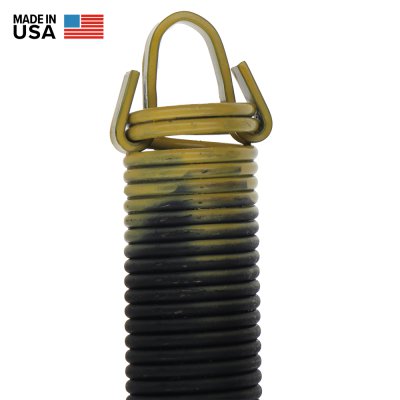 Garage Door Extension Springs with Clipped Ends (25” x 42”) — for 7’ Doors., Pair